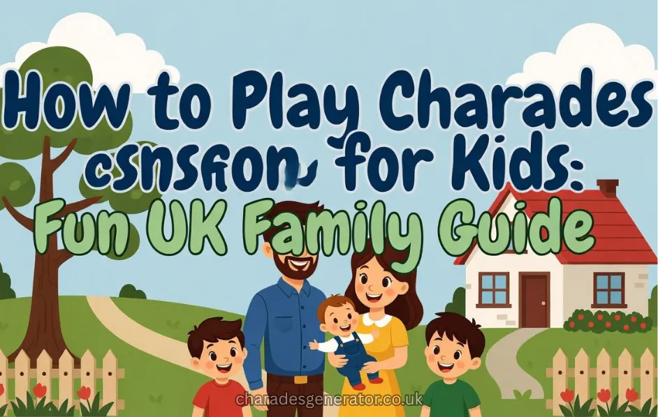 How to play Charades for kids